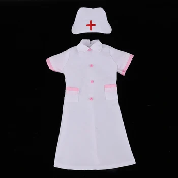

1/3 BJD Doll Cosplay White Nurse Uniform Suit Set for BJD Doll Action Figure DIY Accessory