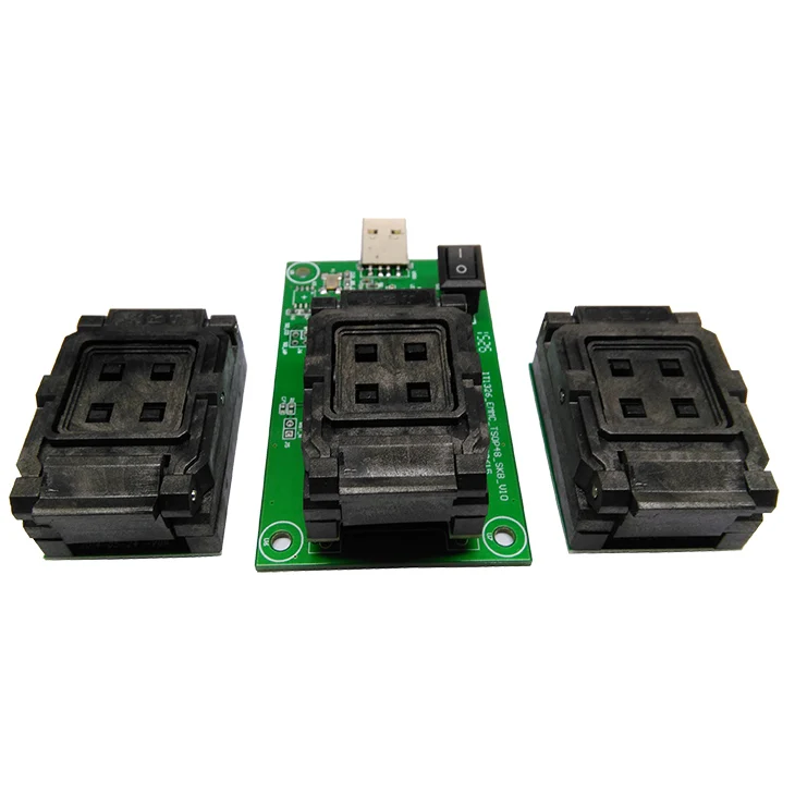 Фото 3 в 1 eMMC eMCP Тесты разъем BGA153/169 BGA162/186 BGA221 Reader программист оправа флэш 3 в 1 eMMC eMCP Тесты разъем BGA153/169 BGA162/186 BGA221 Reader программист оправа флэш