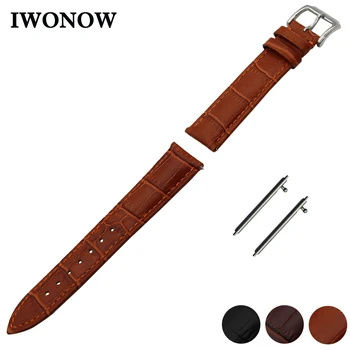

Genuine Leather Watch Band 18mm 20mm 22mm for Casio BEM 302 307 501 506 517 EF MTP Quick Release Strap Wrist Belt Bracelet Black