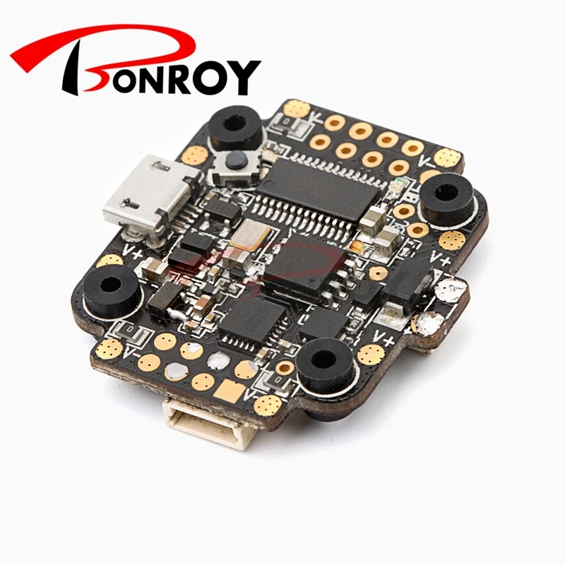 

DYS mini F4 Mini flight controller with 5V 2A BEC and "DYS F4 PRO" firmware can be used, also compatibale with all ESCS