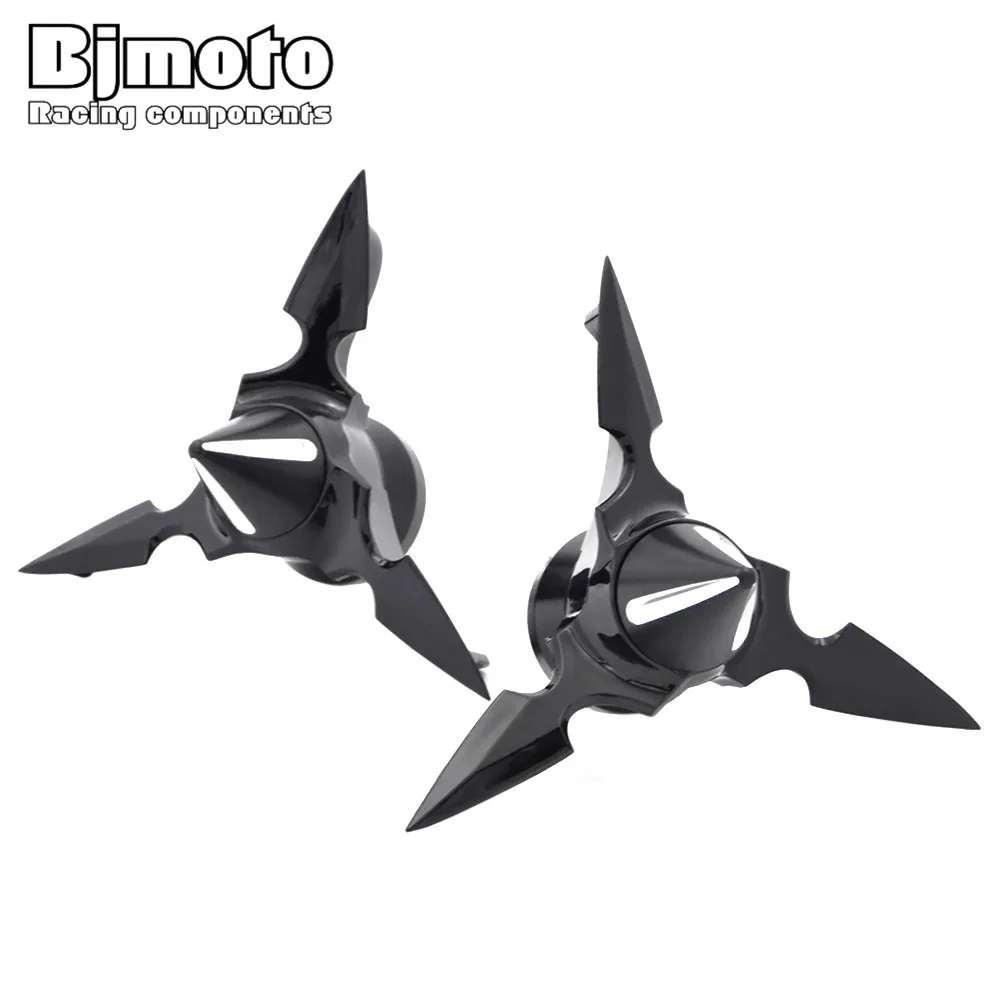 

Motorcycle Front Axle Spun Blade Pointed Spinning Axle Cap For Harley Dyna Softail Sportster 1200/883 Street Touring Trike V-Rod