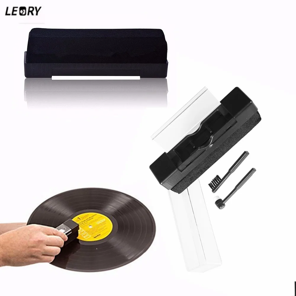Leory Combination Villus Vinyl Records Cleaning Kit With Small Stiff Brush For Longplay Turntable Phonograph Ly Record huismerk kopen in de aanbieding Leory Combination Villus Vinyl Records Cleaning Kit With Small Stiff Brush For Longplay Turntable Phonograph Ly Record huismerk kopen in de aanbieding