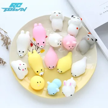

RCtown Mochi Mini Squishy Animals Toy Random Squishies for Collection Gift, Decorative Props or Stress Relief zk30
