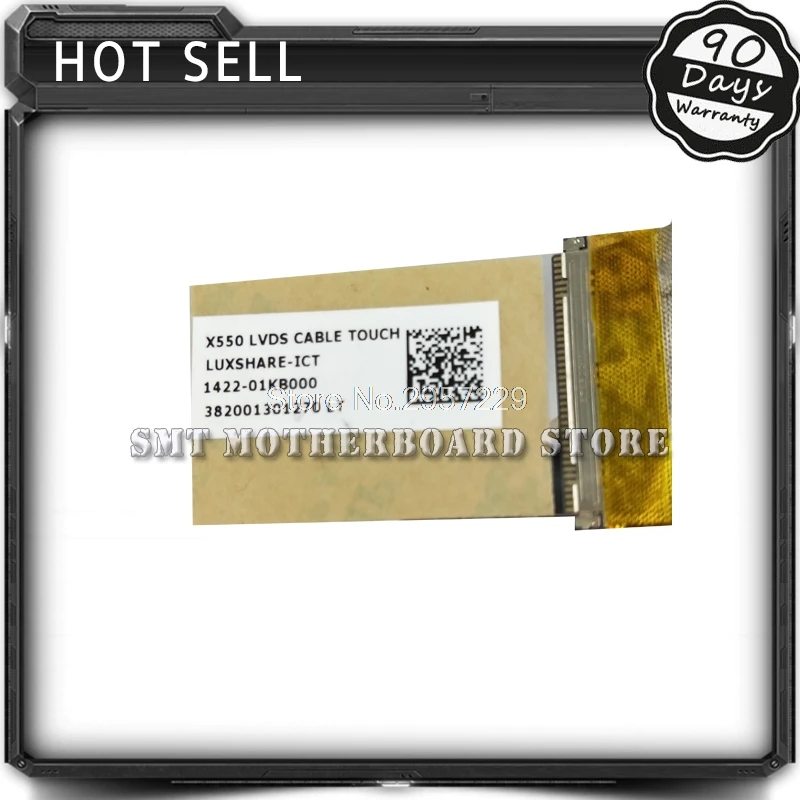 Экран ноутбука LVDS/LED/LCD видео гибкий кабель для For Asus X550C A550C X550V Y581C Y581L A550L K550L X552E X552C