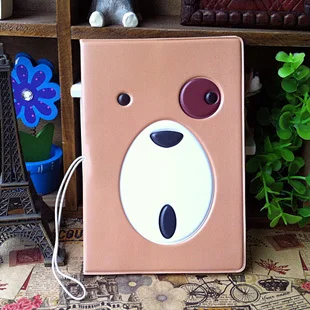

New High quality PU&PVC passport Cover , ID Credit Card Cover business Card - ID Holders for travel -Coffee dog pattern
