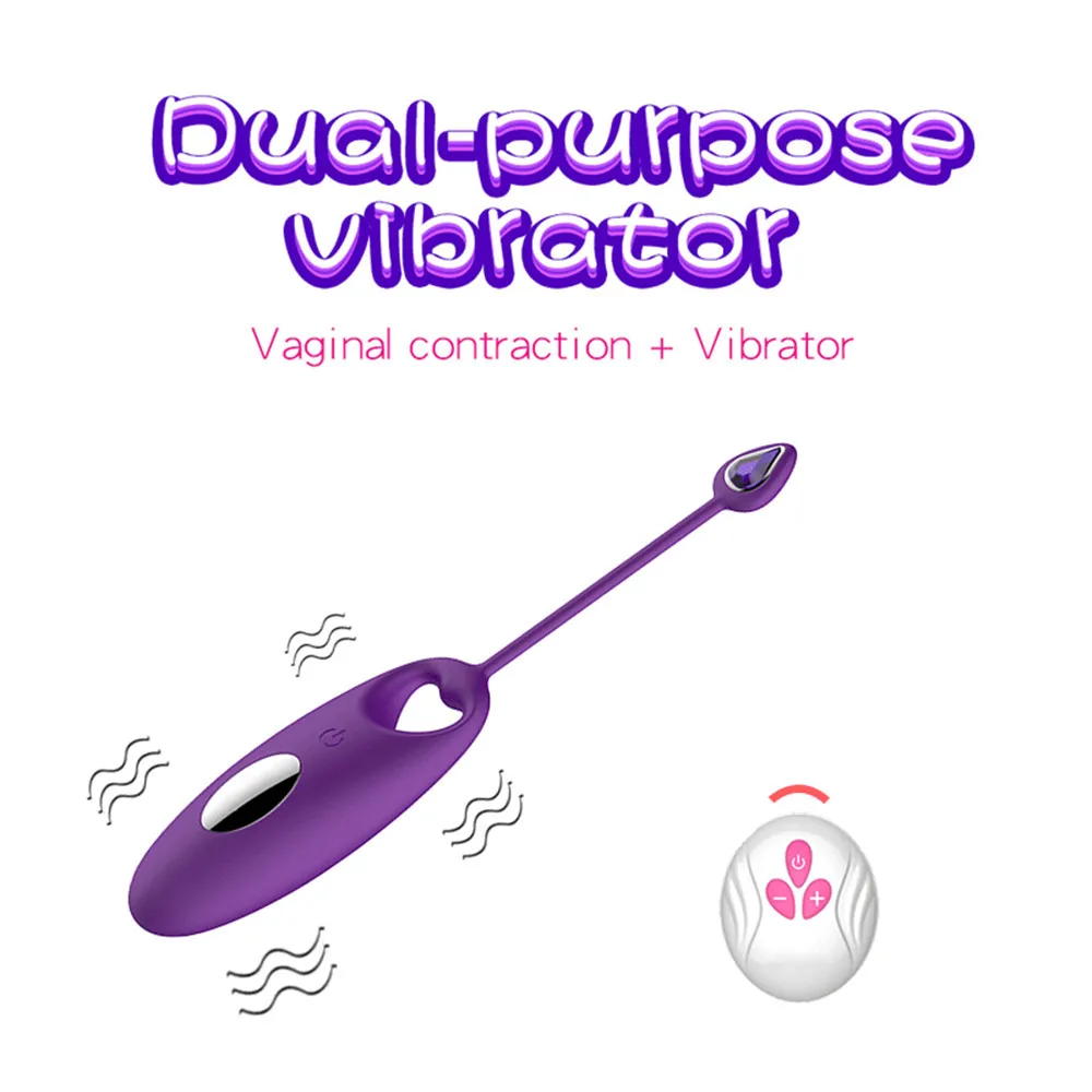 Vibrator For Women Wireless Remote Kegel Balls G Spot Vibrating Eggs Ben Wa Clitoris Stimulate Vibrator Erotic Sex Toy for Women (1)