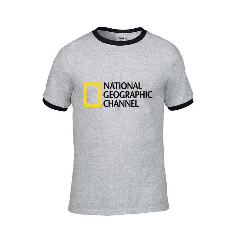 2018 Newest Fashion Funny NATIONAL GEOGRAPHIC CHANNEL uniform game movie tv Cotton T Shirts for men clothing male tshirt t-shirt