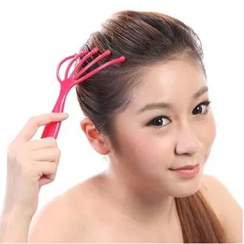 

Mini massager massage scalp acupuncture point fingers head