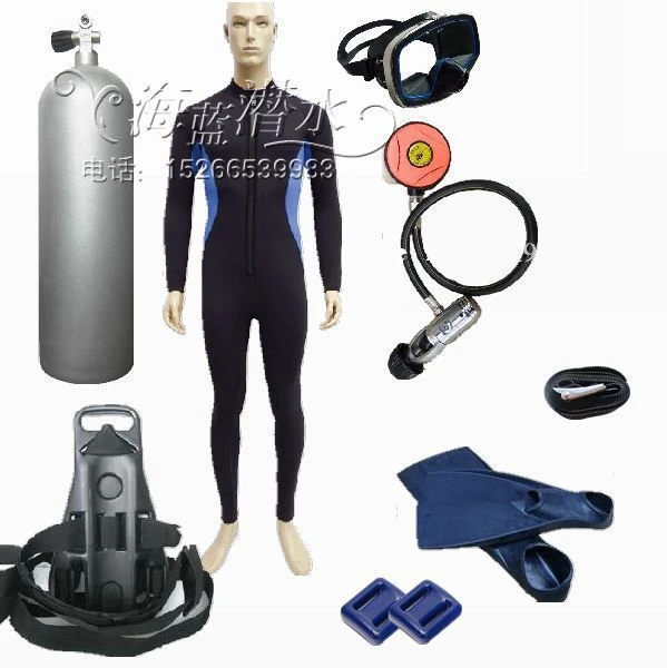 Kit completo de equipamentos de mergulho, conjunto profissional de cilindros  de 12l para mergulho, combinação|diving equipment|scuba diving  equipmentscuba diving - AliExpress