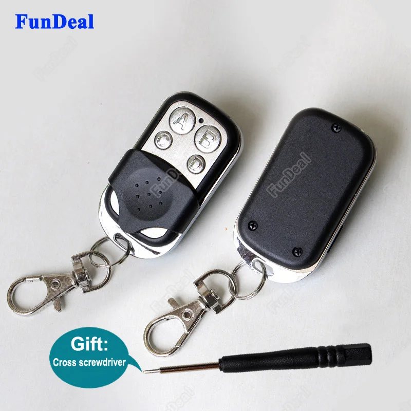 Пульт дистанционного управления для гаражных дверей 433 МГц|garage door opener transmitter|remote