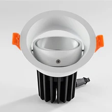 SCON светодиодный 7 Вт/12 Вт встраиваемый потолочный светильник магазин одежды COB CREE Точечный светильник круглый внутренний коммерческий светильник iing 4000k натуральный светильник