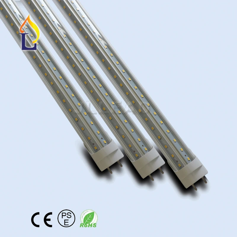 

100pcs/lot LED T8 V shape Tube SMD2835 40W 48W 60W Led Tubes Lights lighting replacement Led Fluorescent Bulbs