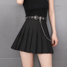 Summer Women Mini Skirts High Waist Harajuku Cute Sweet Pleated Skirt Harajuku Plaid Skirts Womens Casual Slim Short Skirt