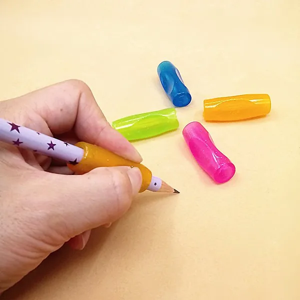 Buy 1 Get 1 Free Pencil Pen Grip Fish Theme Right Left Handed Soft Rubber 
