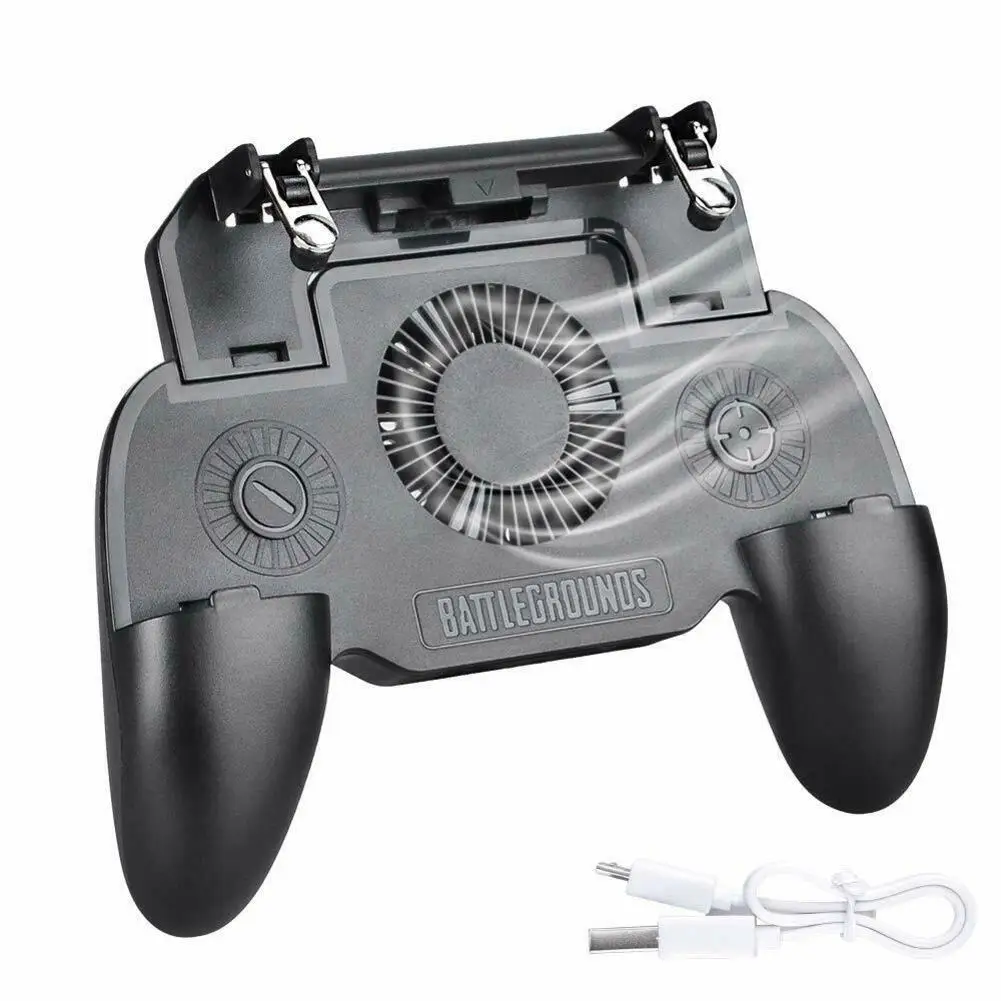 

New Gamepad PUBG 2000mah thermal charging USB with fan multi-function controller Gamepad for iphone xiaomi phone