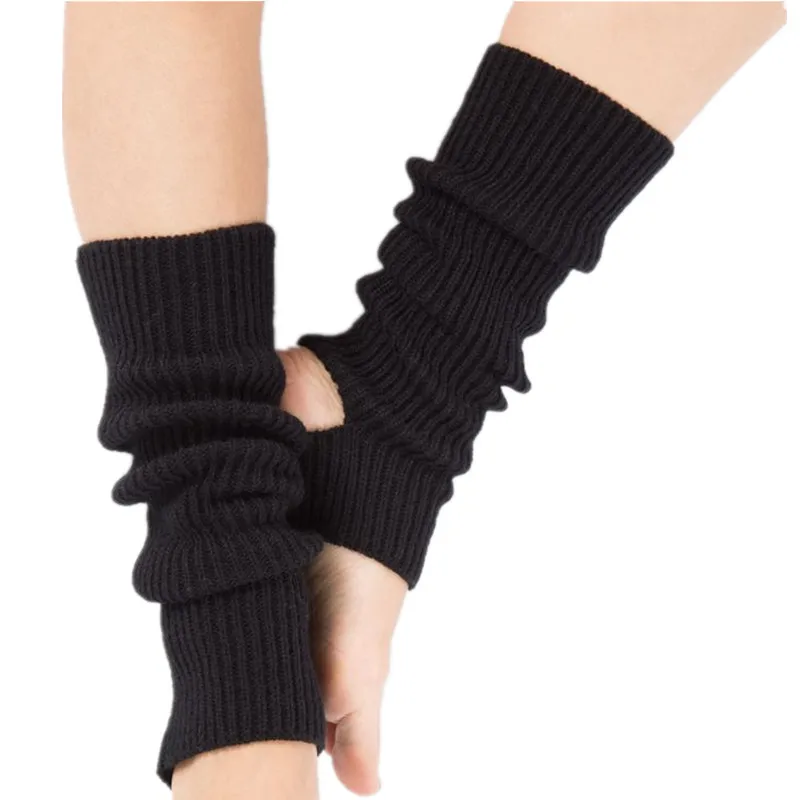 Вязаные гетры для женщин Yo-ga, зимние носки для бодибилдинга, Polainas Para As Mulheres Gaiters