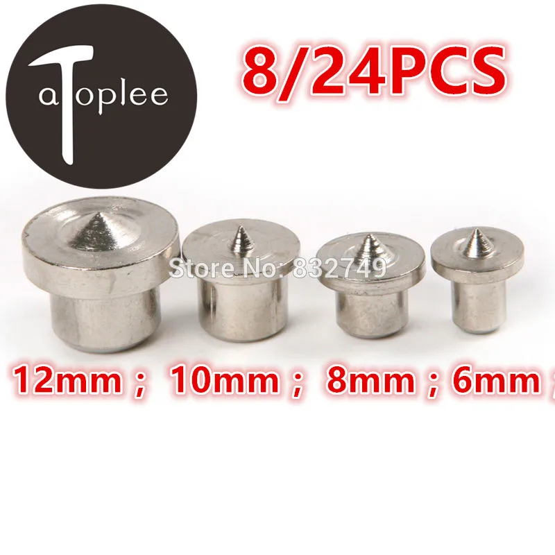 8 24pcs Woodworking Dowel Centre Point Set 6 8 10 12mm font b Power b font