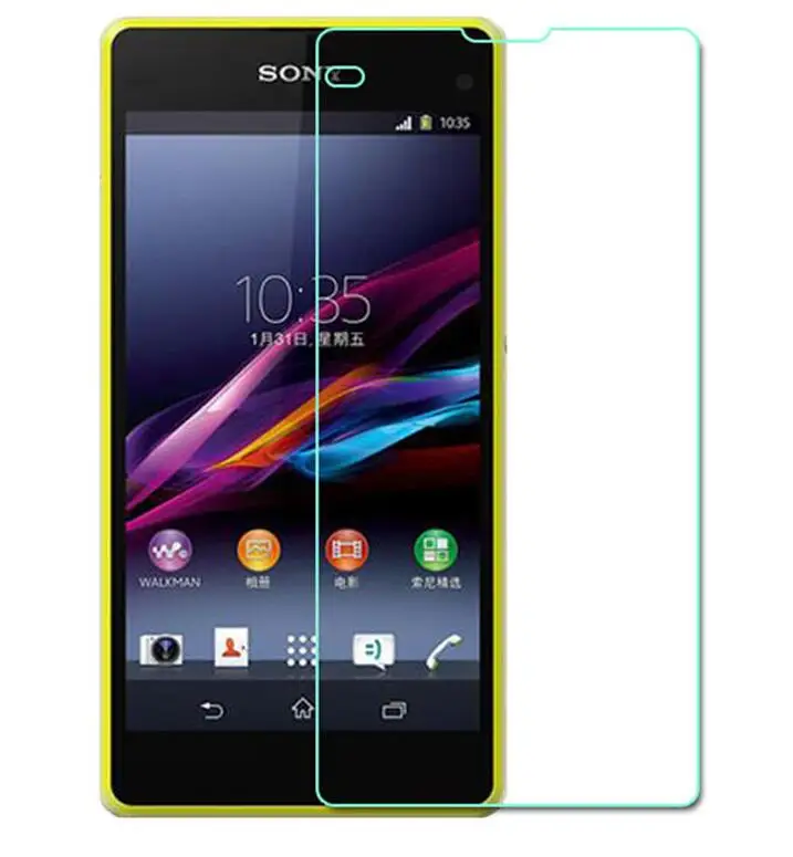 

Front+Back For Sony Xperia A2 Z2 mini Compact Screen Protector Anti-Explosion Tempered Glass Protective Film On SO-04F Z2mini