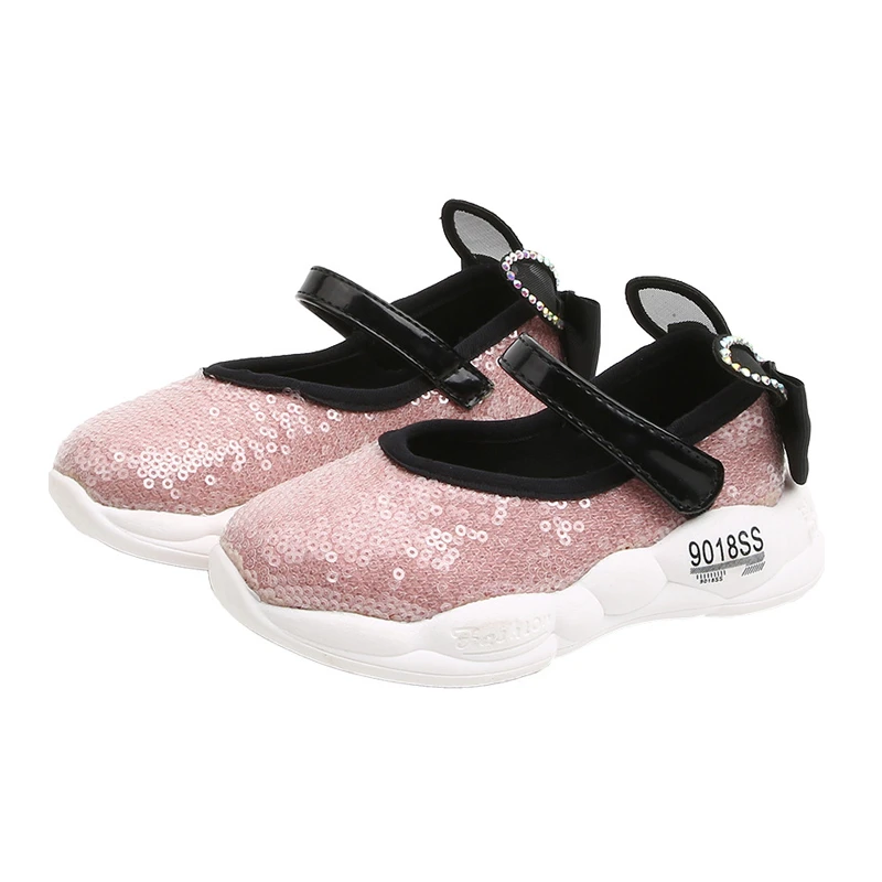 

CNFSNJ 2019 new spring autumn girls children PU leather shoes fringe bow tie shoes kids sneakers flats 22-31