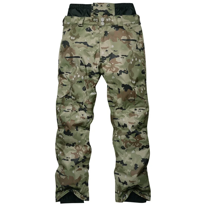 Men Skiing Pants Windproof Waterproof Ski Pants Warm Winter Snow Snowboard Trousers