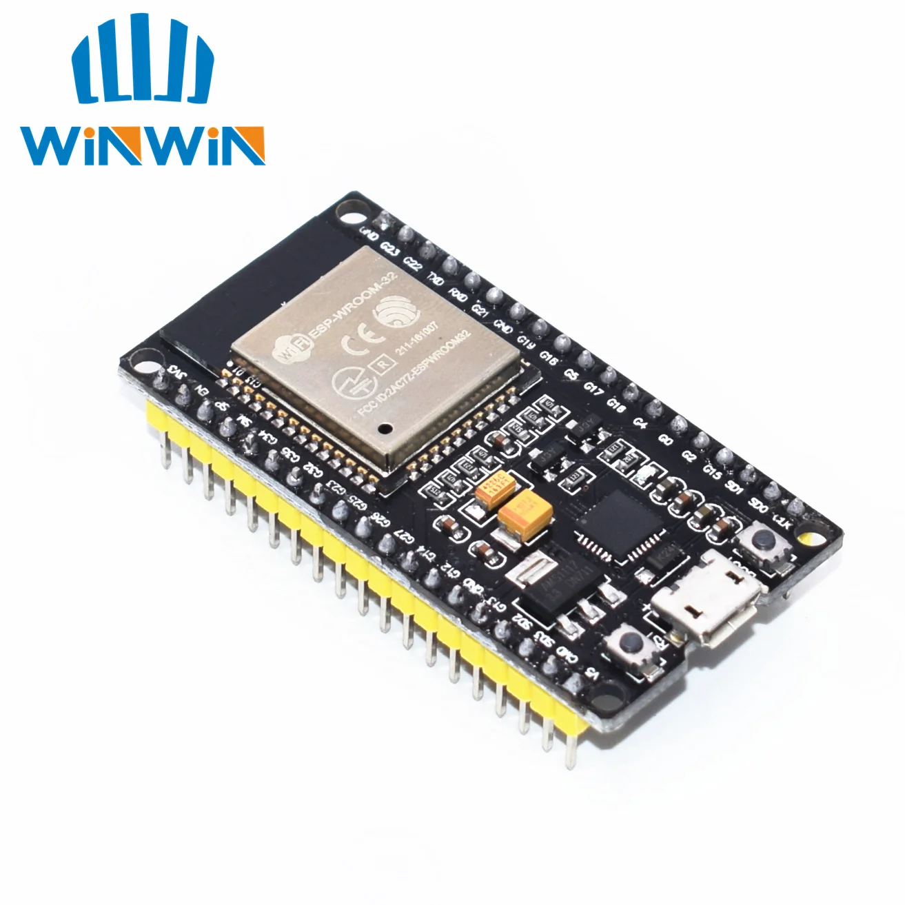 1 шт. ESP32 макетная плата WiFi+ Bluetooth ультра-низкое энергопотребление двухъядерный ESP-32 ESP-32S ESP 32 аналогичный ESP8266 - Цвет: ESP-32 module