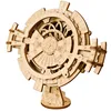 Robotime DIY 3D Wooden Mechanical Puzzle  Model Building Kits Laser Cutting Action by Clockwork Gift Toys for Children LG/LK/AM 6