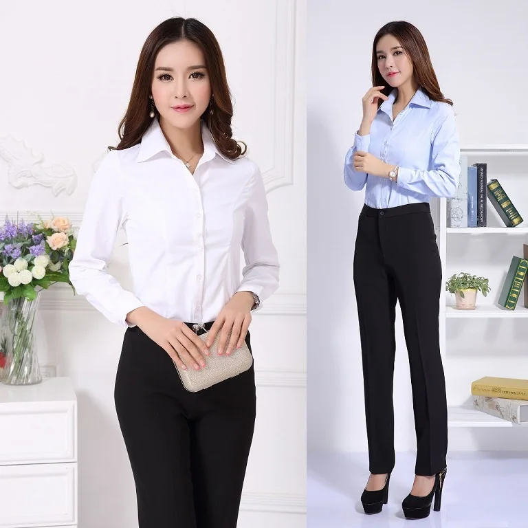 Professional Office Uniform Design Women Work Wear Sets Ladies Pantsuit ...
