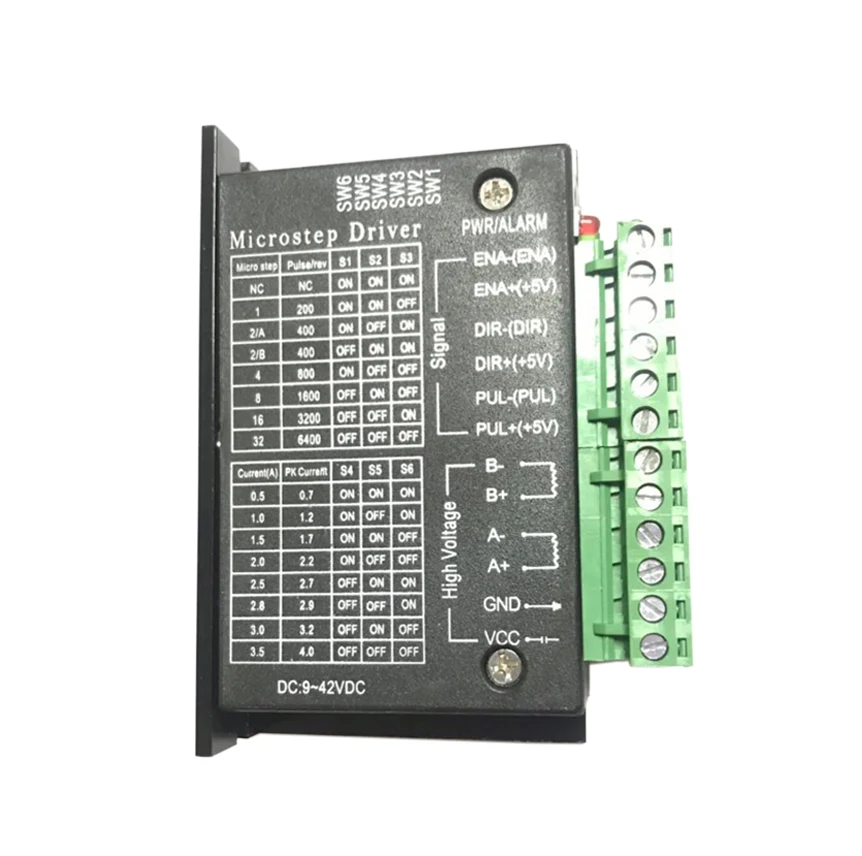 3 Stepper Motor Driver TB6600 Nema 23 Nema 34 42 57 86 Nema17 4A DC9-40V