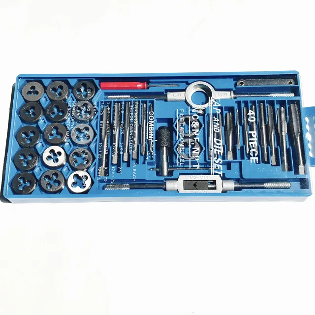 aliexpress buy 40pcs set tap and die set m3 m12 thread metric plugs taps tap aliexpress buy 40pcs set tap and die set m3 m12 thread metric plugs taps tap