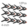 12Pcs 4inch Woodworking Clamp Spring Clamps A-shape Plastic Clips Hardware DIY Woodworking Tools Photo Studio Background ► Photo 1/6