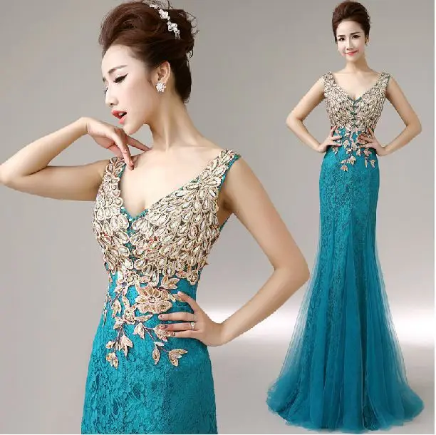 Hot-long-coral-lace-tulle-fabric-peacock-pattern-bridesmaid-dresses-wedding-party-dress-plus-size-wholesale (5)