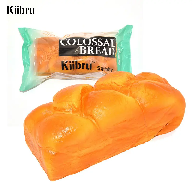 Original de 1 Kiibru Colossal Inglês Padaria Pão Mole Super Lento Subindo Perfumado Pacote Pcs 20 cm 2 Cheap Brinquedos de cozinha