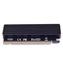 PCI express 16x на M Ключ адаптер NGFF для Intel 600P M.2 PCI-e 3,0x4 NVMe SSD Настольный ультра скоростной корпус для охлаждения хищника