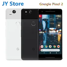 Абсолютно 5 дюймовый смартфон Google Pixel 2, 128 ГБ, Восьмиядерный процессор Snapdragon 835, 4 ГБ, 64 ГБ, отпечаток пальца, 4G LTE, мобильный телефон p