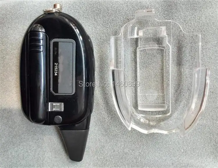 

M7 Key Body Holder + Keychain LCD Remote Control For Russian 2 way Car Security Alarm System Scher Khan M7 Scher-Khan Magicar 7