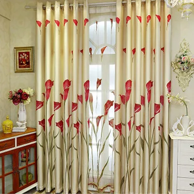 Promoción oferta especial tejido de cortinas para el hogar ventana ... Tecido Cortinas decoración