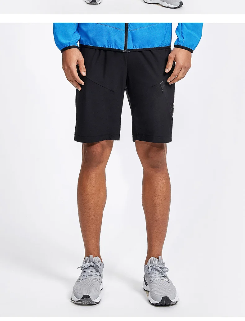 Новинка 2019 года; Летние однотонные мужские шорты для отдыха; повседневные быстросохнущие короткие брюки; свободные шорты с эластичной