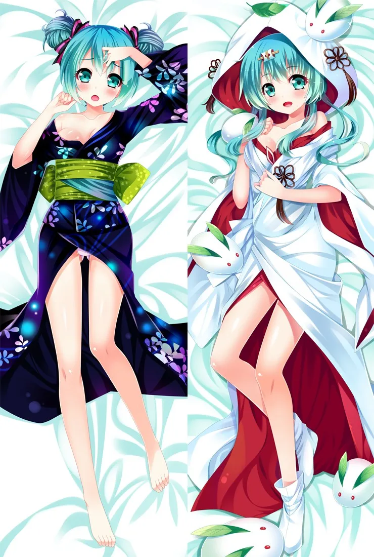 Японское аниме Vocaloid Otaku обнимает тело наволочка чехол Snow Hatsune Miku Y052 Dakimakura