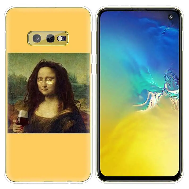 Силиконовый чехол для samsung Galaxy S10 S10e S8 S9 J4 J6 A6 A8 плюс 5G M30 M20 M10 A50 A30 A10 крышка», «Микеланджело»/бронзовая скульптура эстет