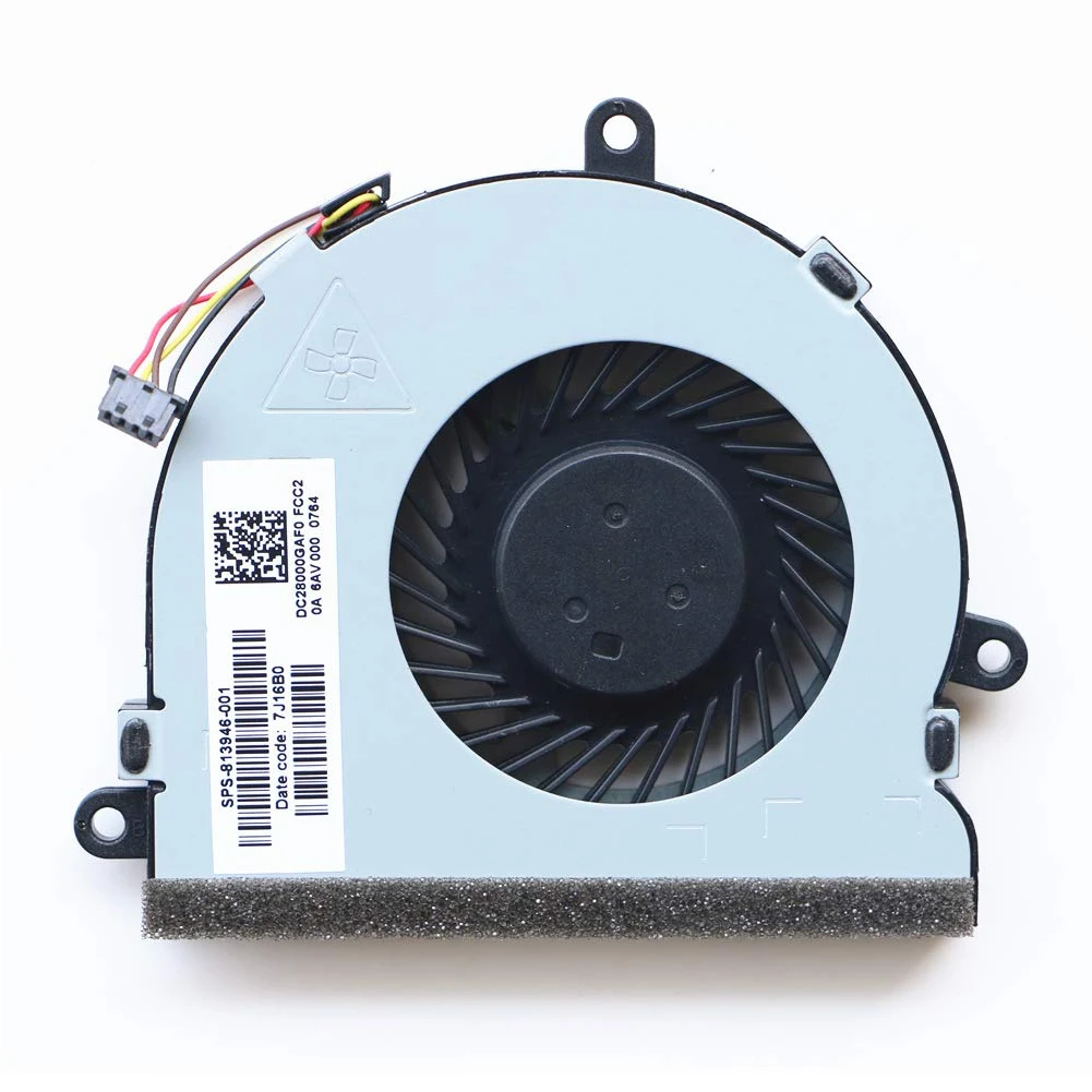 CPU Electric Interior Laptop Durable Cooling Fan Accessories Cooler Efficient Low Noise Computer For HP 15-A 15- 15-AC067tx