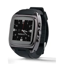 Android-Handy Uhr Smartwatch mit 1,5 zoll 240*240 IPS Touch bildschirm GPS 3G WiFi Kamera Bluetooth Uhr Telefon PK DZ09 X5 DM88