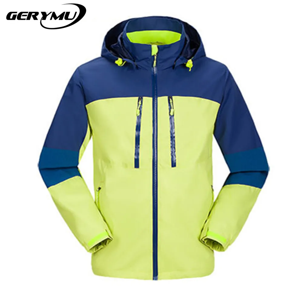 Men Outdoor Soft Shell skiing Jacket Warm Fleece Waterproof windbreaker