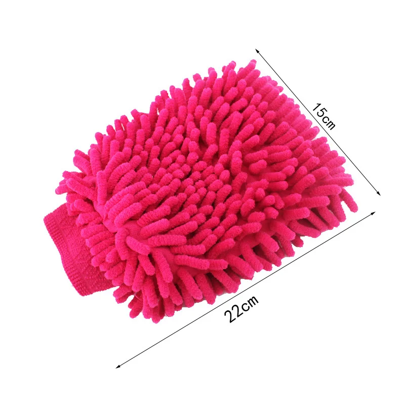 Новые многоразовые перчатки для мытья автомобиля мягкое полотенце из микрофибры