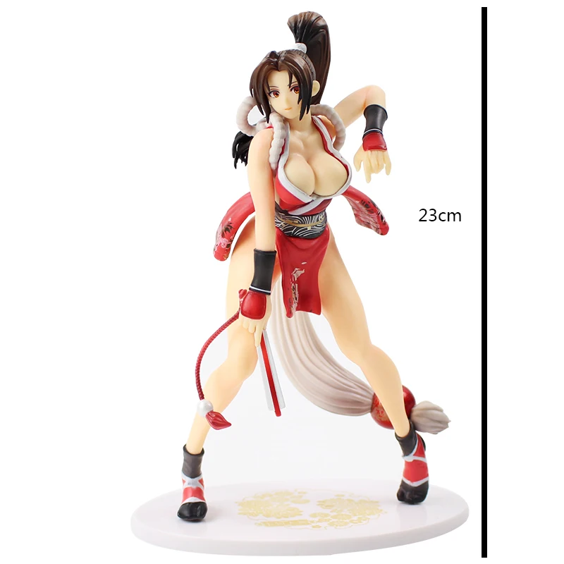 23 см сексуальная девушка Mai Shiranui Танцующая осанка ПВХ фигурка Коллекционная модель игрушки