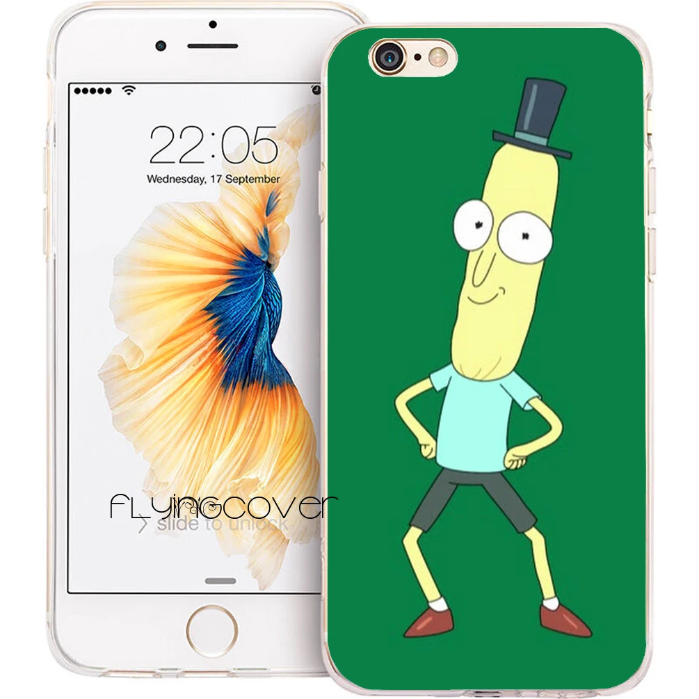 Coque Mr. Poopy Butthole Clear Soft TPU Silicone Phone Cover for iPhone X 7 8 Plus 5S 5 SE 6 6S 5C 4S 4 iPod Touch Case |