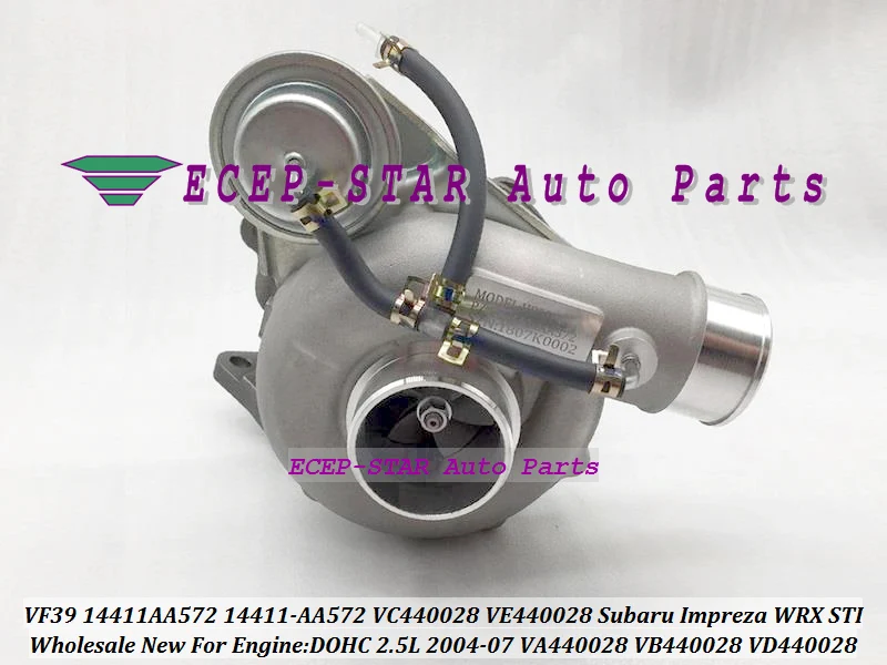 Turbo VF39 14411AA572 14411-AA572 VC440028 For Subaru Impreza WRX STI DOHC 2.5L 2004-07   (6)