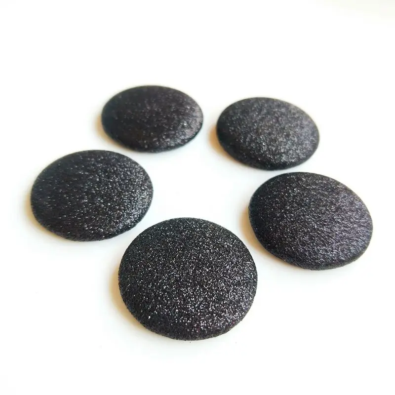 Diy handmade jewelry accessories south Korea pearlescent glitter wafer button earrings earring pendant material