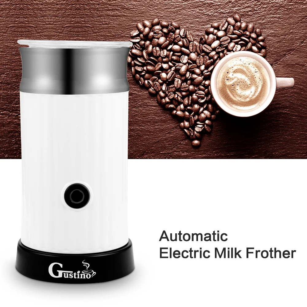 

Electric Coffee Maker Automatic Milk Frother Cappuccino Coffee Maker for Hot Frothing Heating Milk Cold Frothing 220-240V