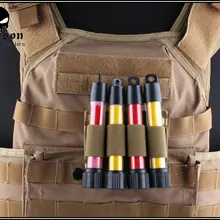 Emerson Шестерня Пейнтбольная электронная светящаяся палочка сумка B модл Emerson Plus Meshbelt Универсальный военный мешочек EM6060 Мультикам