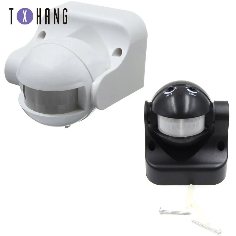 

180 degree Auto PIR Motion Sensor Detector Switch Home Garden Outdoor Light Lamp Switch